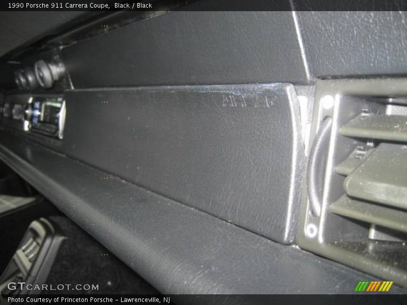 Black / Black 1990 Porsche 911 Carrera Coupe