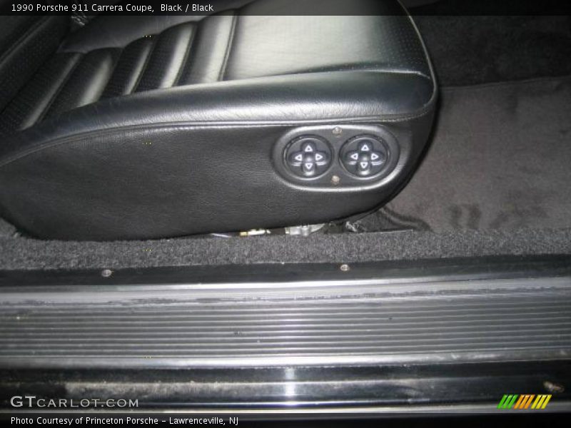 Black / Black 1990 Porsche 911 Carrera Coupe