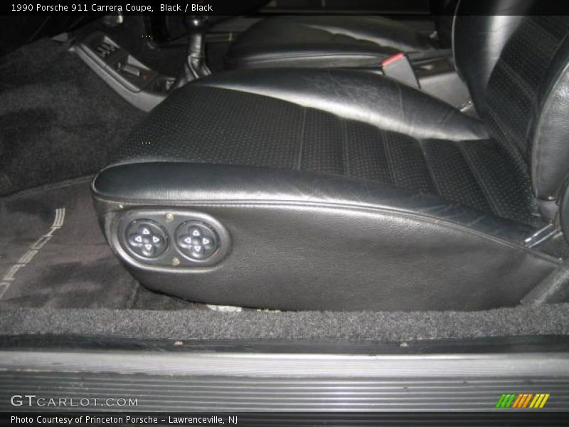 Black / Black 1990 Porsche 911 Carrera Coupe