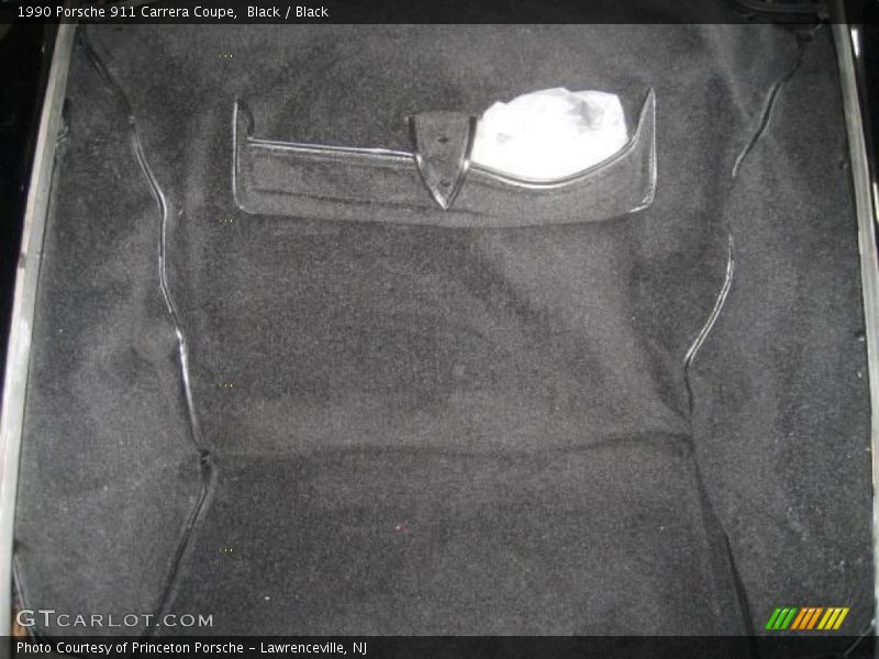 Black / Black 1990 Porsche 911 Carrera Coupe