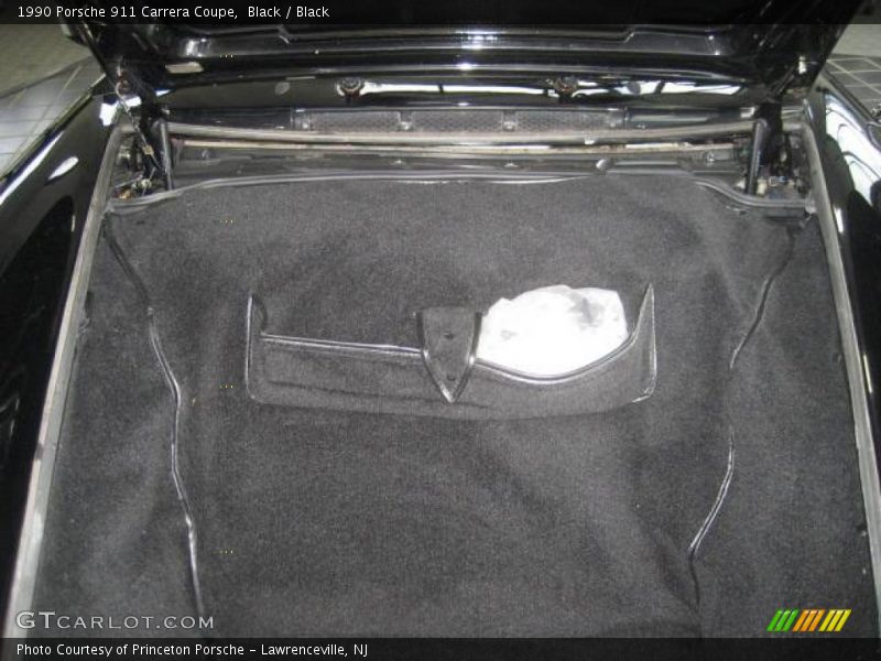 Black / Black 1990 Porsche 911 Carrera Coupe