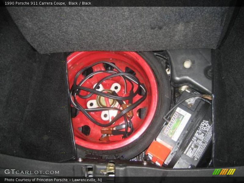 Black / Black 1990 Porsche 911 Carrera Coupe