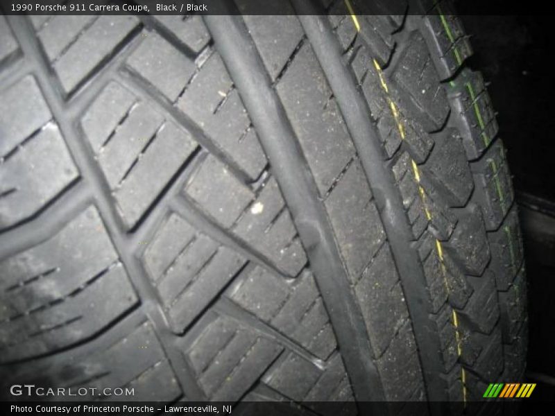 Black / Black 1990 Porsche 911 Carrera Coupe