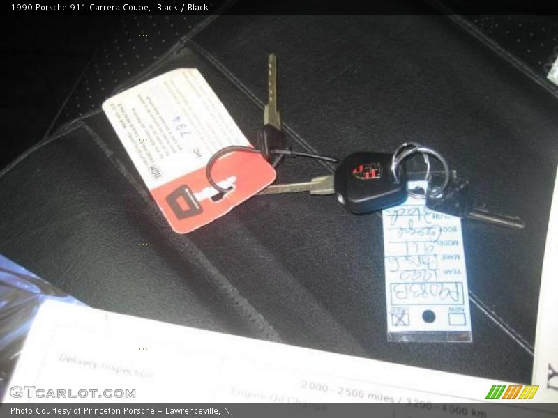Black / Black 1990 Porsche 911 Carrera Coupe