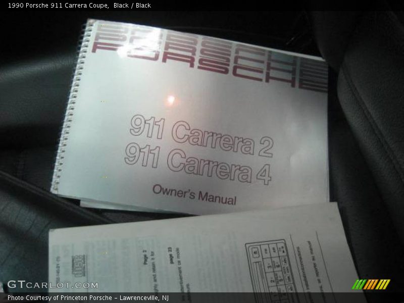 Black / Black 1990 Porsche 911 Carrera Coupe