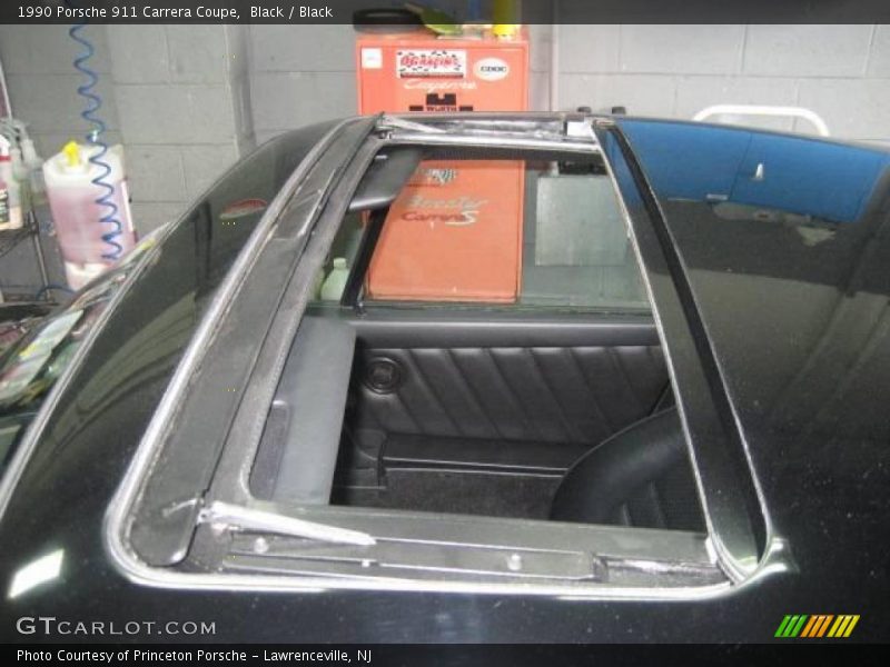 Black / Black 1990 Porsche 911 Carrera Coupe