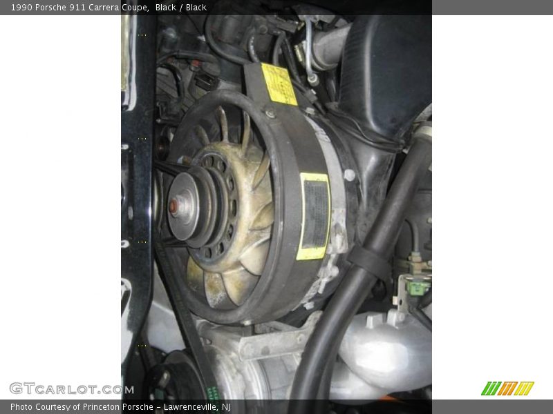Black / Black 1990 Porsche 911 Carrera Coupe