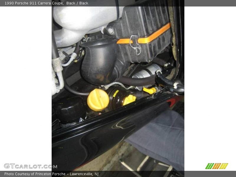 Black / Black 1990 Porsche 911 Carrera Coupe