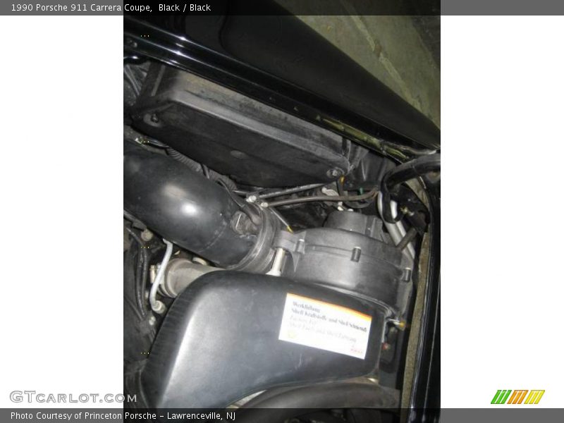 Black / Black 1990 Porsche 911 Carrera Coupe