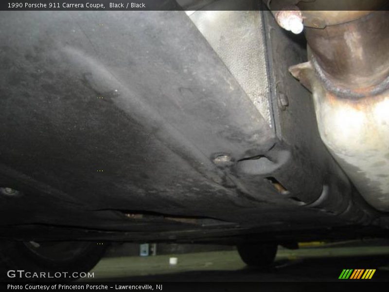 Black / Black 1990 Porsche 911 Carrera Coupe