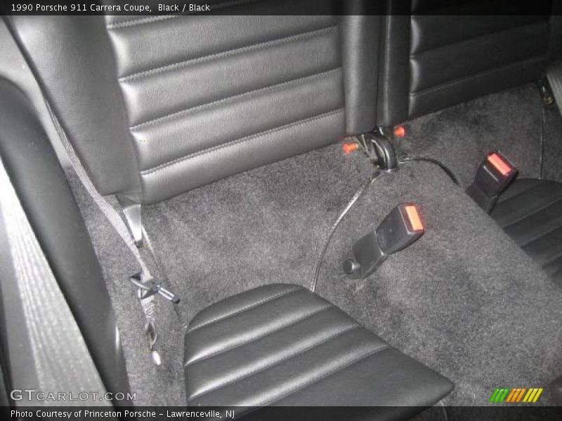 Black / Black 1990 Porsche 911 Carrera Coupe