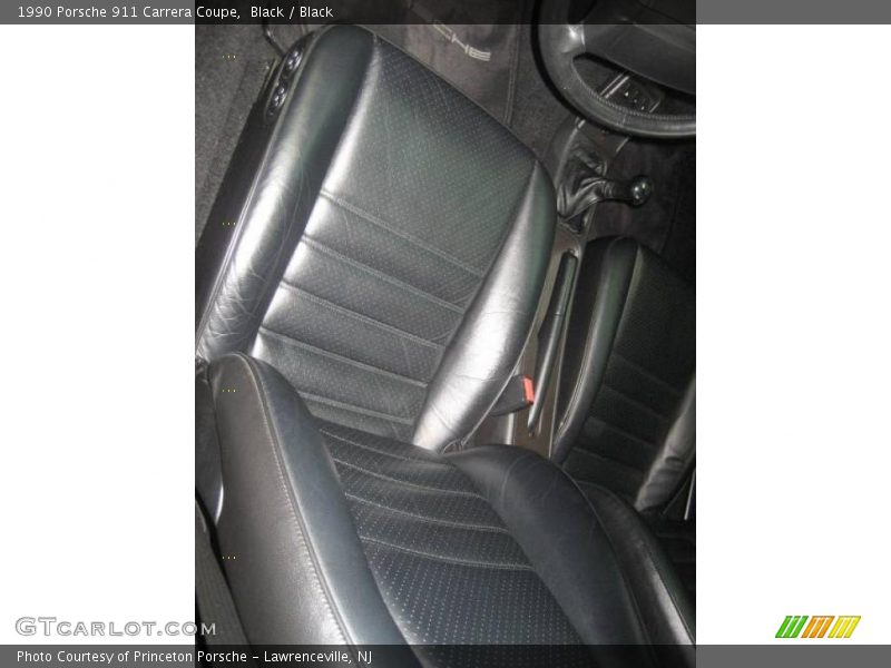 Black / Black 1990 Porsche 911 Carrera Coupe