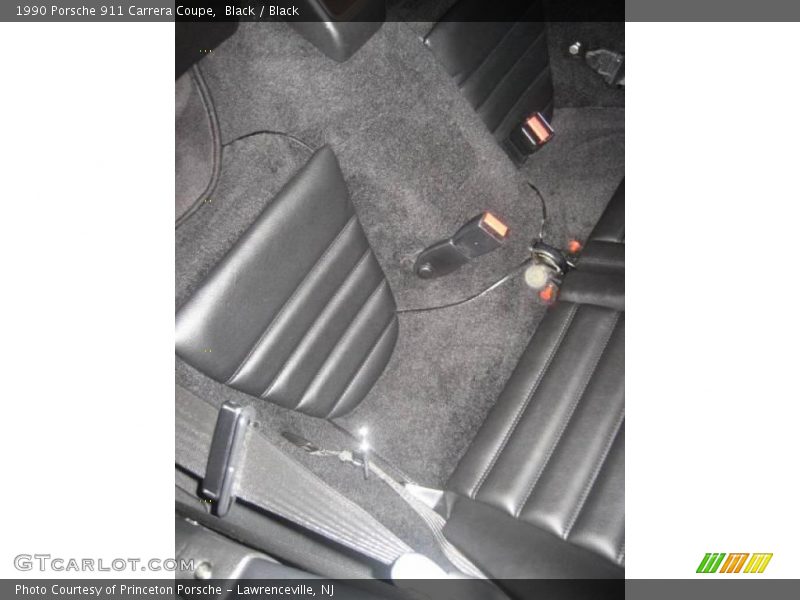 Black / Black 1990 Porsche 911 Carrera Coupe