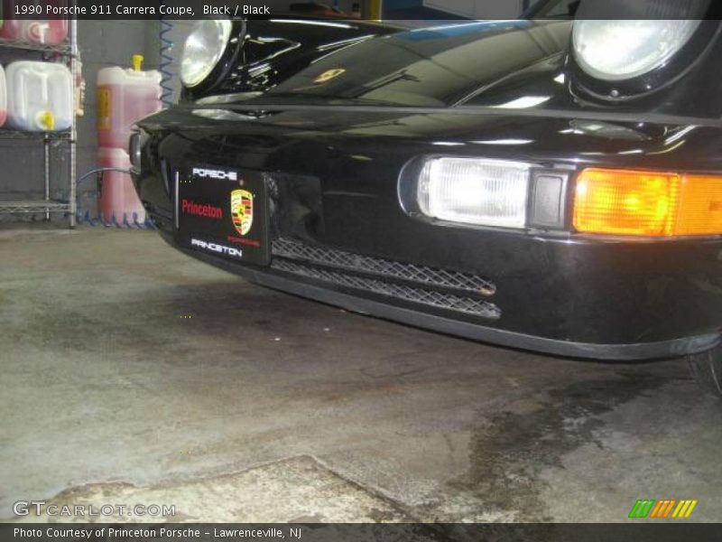 Black / Black 1990 Porsche 911 Carrera Coupe