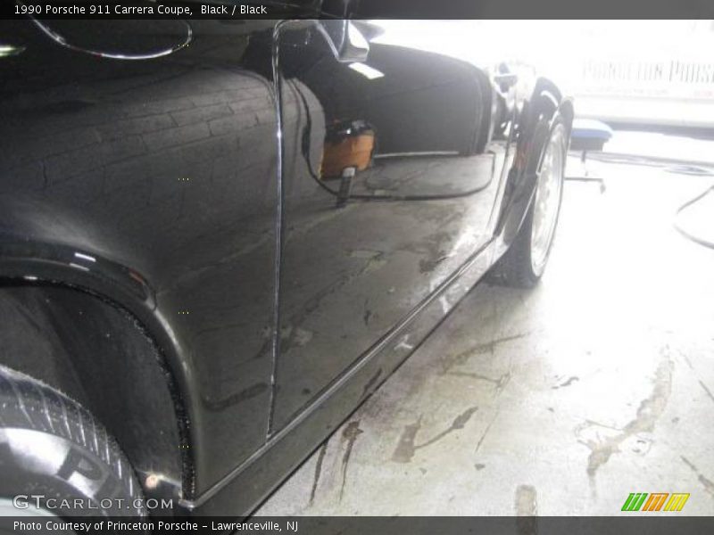 Black / Black 1990 Porsche 911 Carrera Coupe