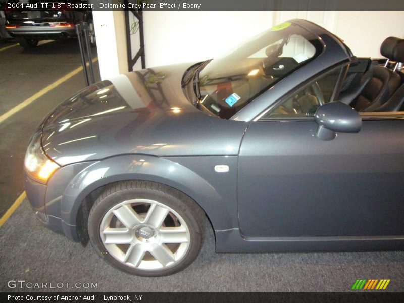 Dolomite Grey Pearl Effect / Ebony 2004 Audi TT 1.8T Roadster
