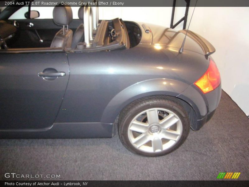Dolomite Grey Pearl Effect / Ebony 2004 Audi TT 1.8T Roadster