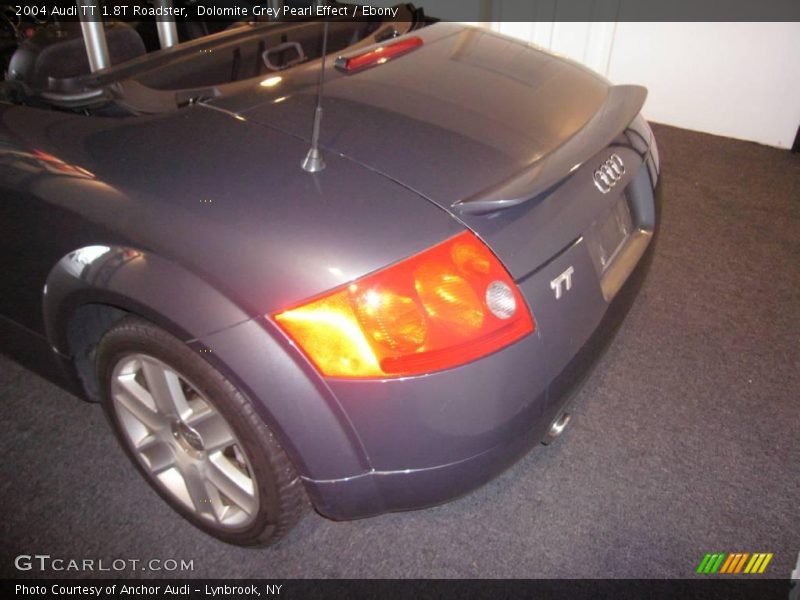 Dolomite Grey Pearl Effect / Ebony 2004 Audi TT 1.8T Roadster