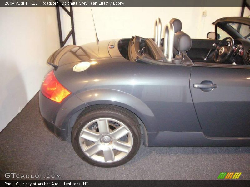 Dolomite Grey Pearl Effect / Ebony 2004 Audi TT 1.8T Roadster