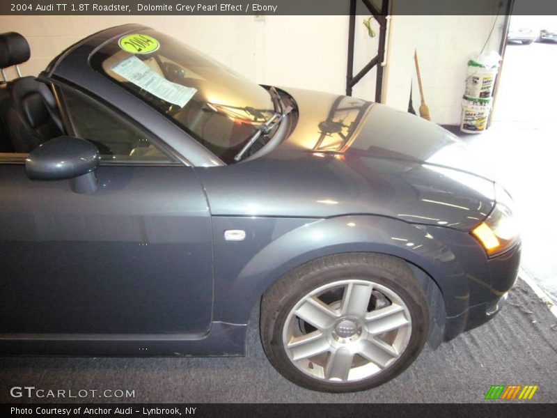 Dolomite Grey Pearl Effect / Ebony 2004 Audi TT 1.8T Roadster