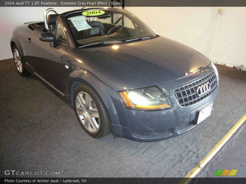 Dolomite Grey Pearl Effect / Ebony 2004 Audi TT 1.8T Roadster