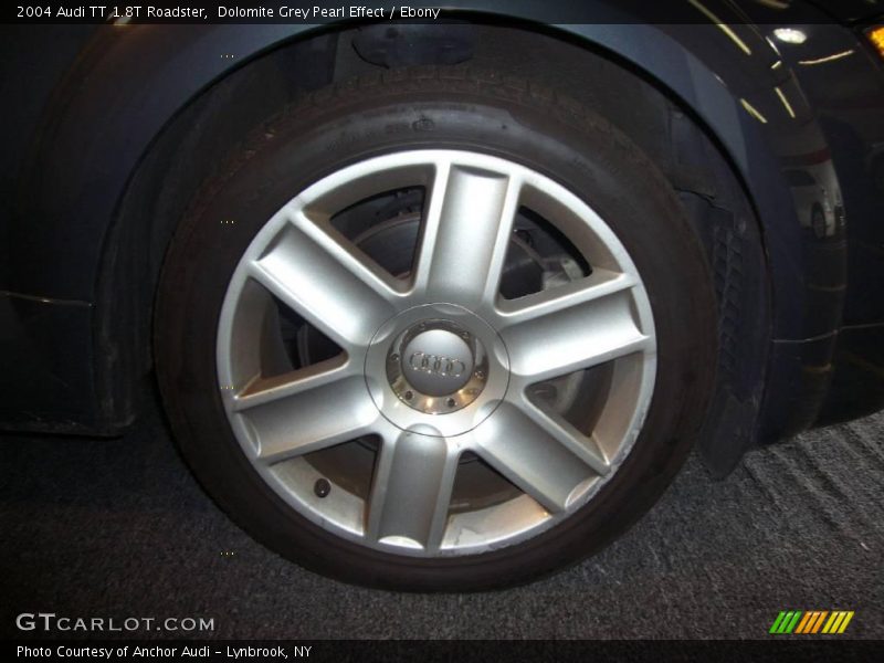 Dolomite Grey Pearl Effect / Ebony 2004 Audi TT 1.8T Roadster