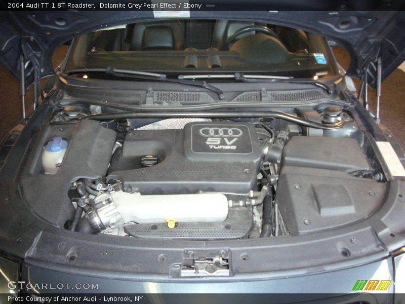 Dolomite Grey Pearl Effect / Ebony 2004 Audi TT 1.8T Roadster