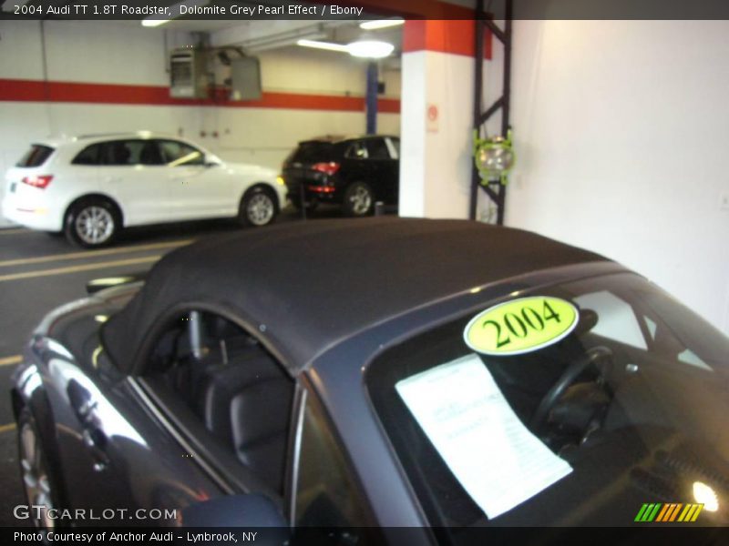 Dolomite Grey Pearl Effect / Ebony 2004 Audi TT 1.8T Roadster