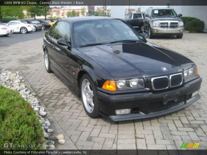 Cosmos Black Metallic / Black 1999 BMW M3 Coupe