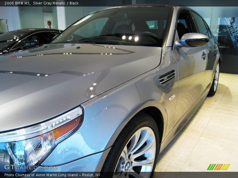 Silver Gray Metallic / Black 2006 BMW M5
