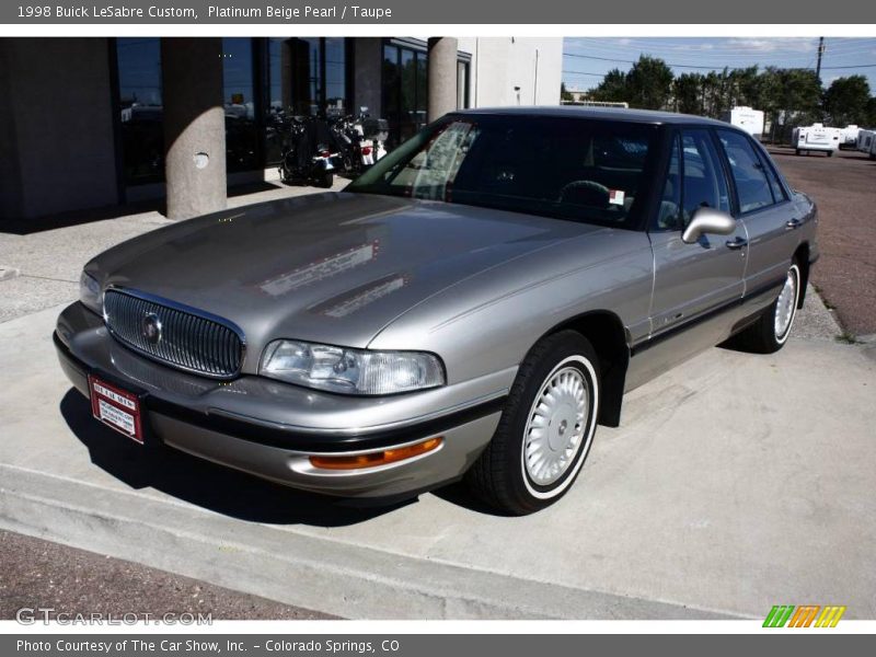 Platinum Beige Pearl / Taupe 1998 Buick LeSabre Custom