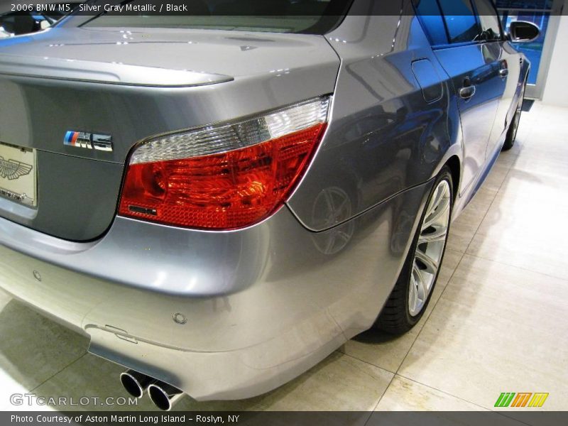 Silver Gray Metallic / Black 2006 BMW M5