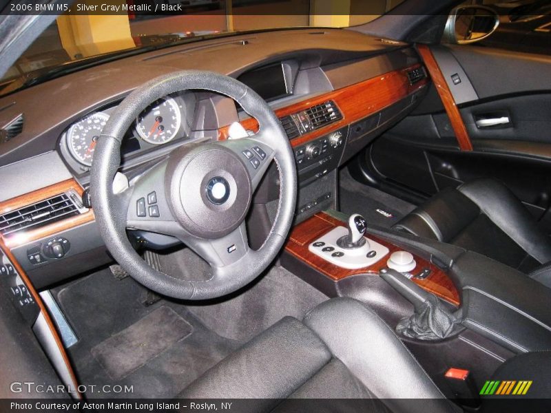 Silver Gray Metallic / Black 2006 BMW M5