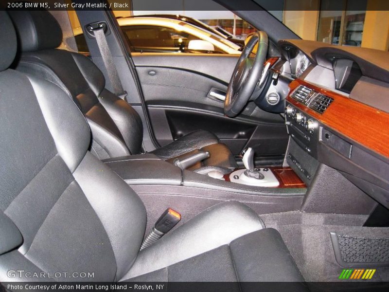 Silver Gray Metallic / Black 2006 BMW M5