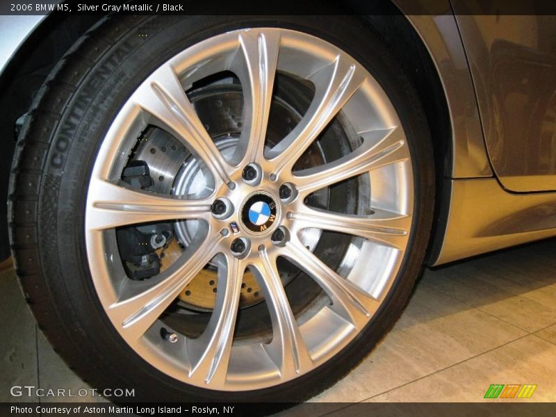 Silver Gray Metallic / Black 2006 BMW M5