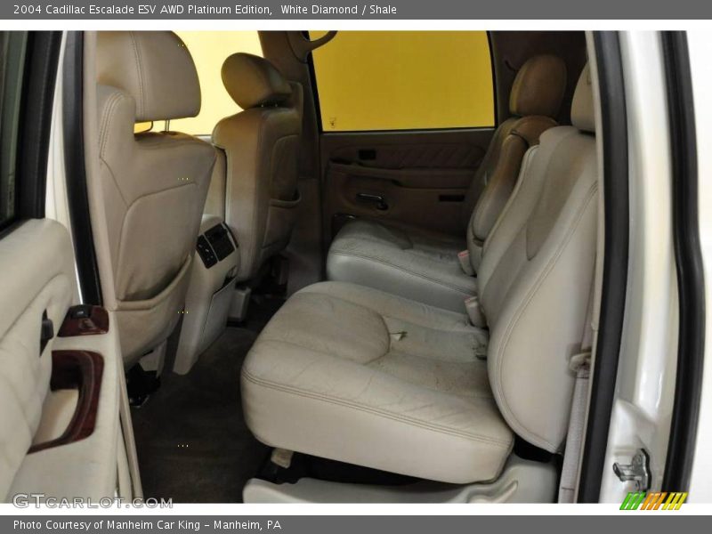 White Diamond / Shale 2004 Cadillac Escalade ESV AWD Platinum Edition