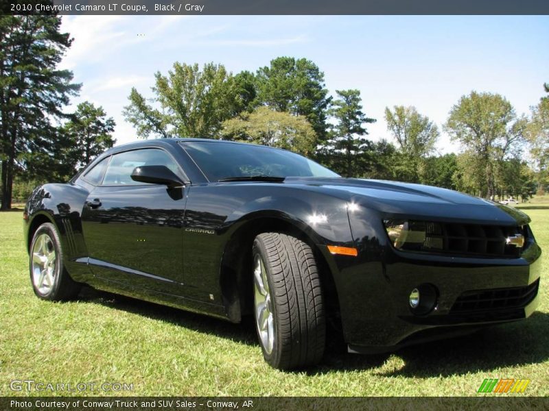Black / Gray 2010 Chevrolet Camaro LT Coupe