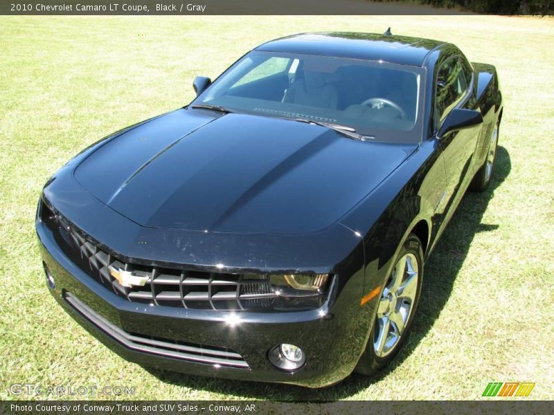 Black / Gray 2010 Chevrolet Camaro LT Coupe