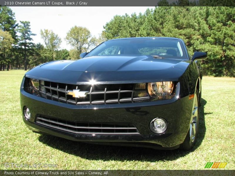 Black / Gray 2010 Chevrolet Camaro LT Coupe