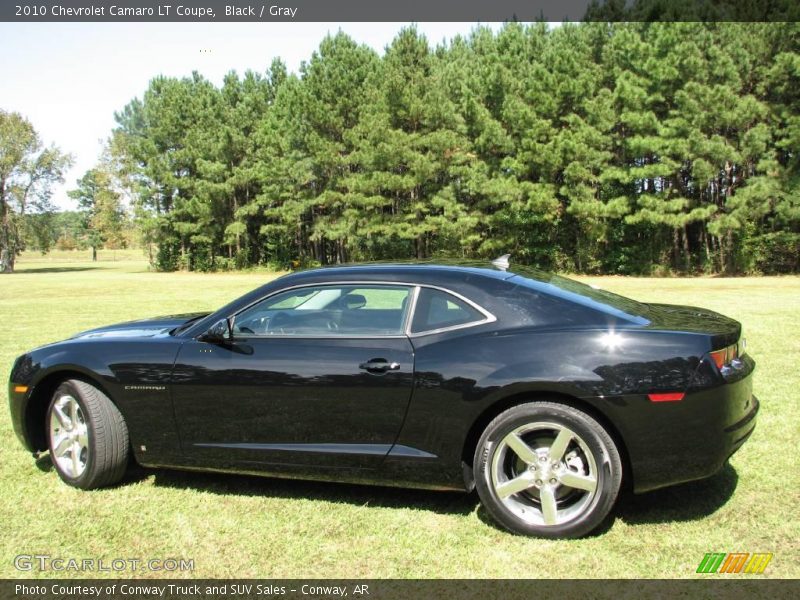 Black / Gray 2010 Chevrolet Camaro LT Coupe