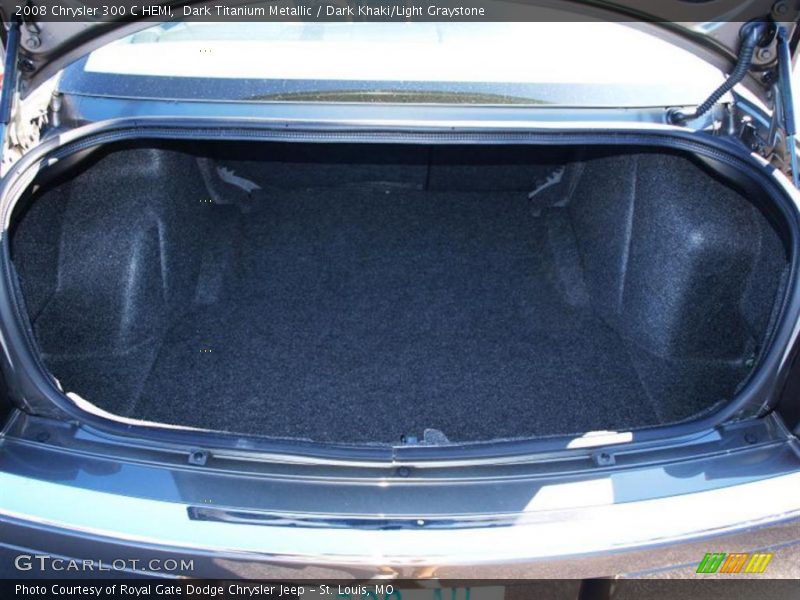 Dark Titanium Metallic / Dark Khaki/Light Graystone 2008 Chrysler 300 C HEMI