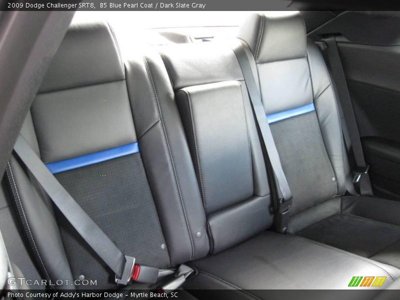 B5 Blue Pearl Coat / Dark Slate Gray 2009 Dodge Challenger SRT8