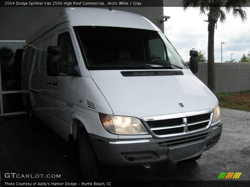 Arctic White / Gray 2004 Dodge Sprinter Van 2500 High Roof Commercial