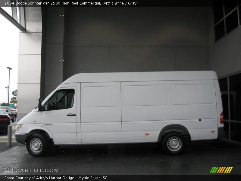 Arctic White / Gray 2004 Dodge Sprinter Van 2500 High Roof Commercial