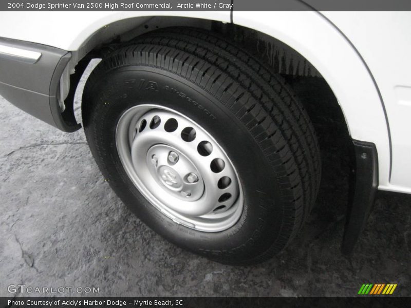 Arctic White / Gray 2004 Dodge Sprinter Van 2500 High Roof Commercial
