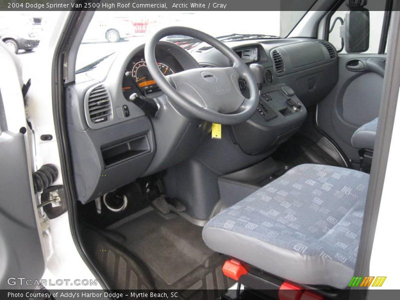 Arctic White / Gray 2004 Dodge Sprinter Van 2500 High Roof Commercial