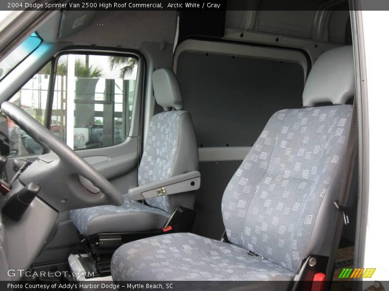 Arctic White / Gray 2004 Dodge Sprinter Van 2500 High Roof Commercial