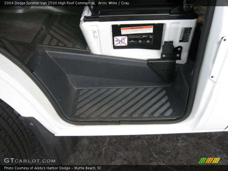 Arctic White / Gray 2004 Dodge Sprinter Van 2500 High Roof Commercial