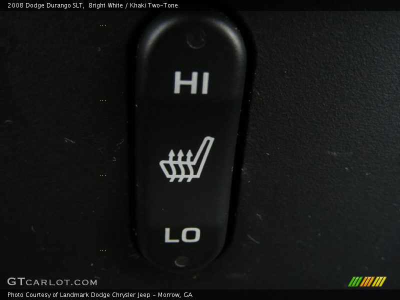 Bright White / Khaki Two-Tone 2008 Dodge Durango SLT