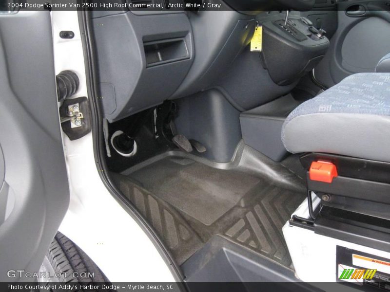 Arctic White / Gray 2004 Dodge Sprinter Van 2500 High Roof Commercial